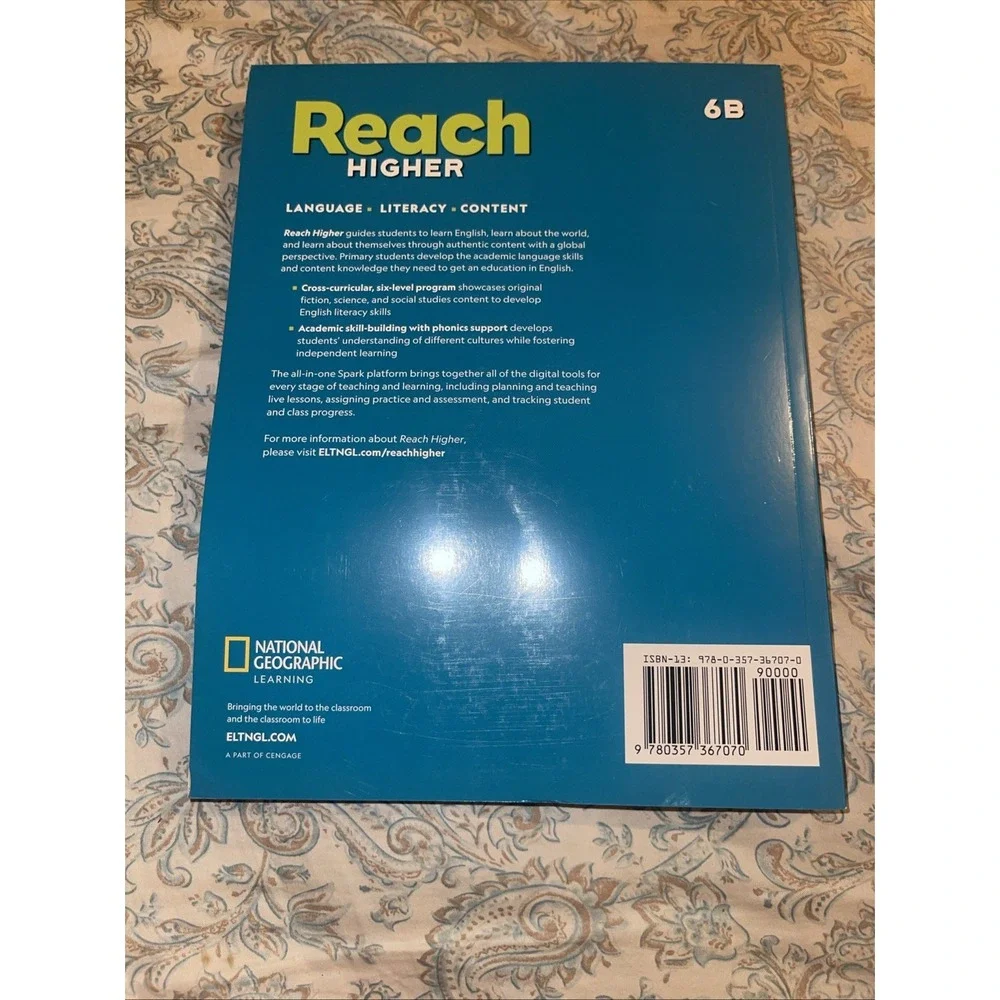 Reach Higher Student's Book 6B‎ Language, Literacy, Content